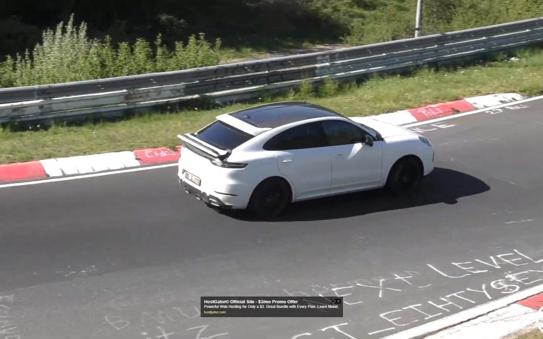 Porsche Cayenne Coupe GTS Nürburgring Testing